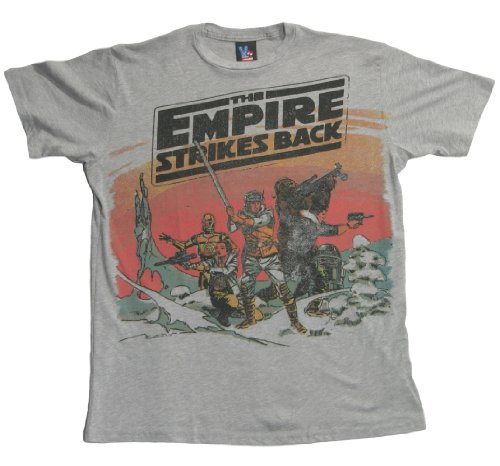  Star Wars The Empire Strikes Back Poster Men's T-Shirt by Junk Food