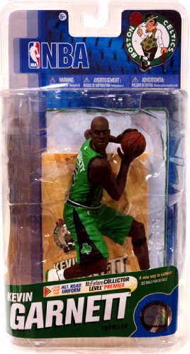 McFarlane Toys NBA Sports Picks Series 18 Action Figure Kevin Garnett (Boston Celtics) Green Uniform with Black Logos Bronze Collector Level Chase