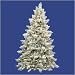 Flocked Idaho Pine Tree - 7.5'