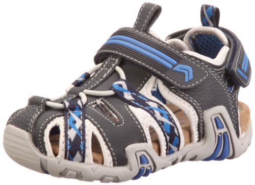 Geox Baby Kraze B1124G050CEC4226, Jungen Sandalen, Blau (navy/royal C4226), EU 26