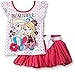 Disney Girls' 2 Piece Elsa Anna Frozen Beautiful Sister Top and Scooter Set
