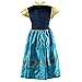 Girls Cinderella Princess Dress Anna Traveling Classic Costume Dresses