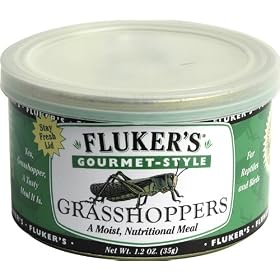 Fluker's Gourmet Canned Grasshoppers by Fluker's