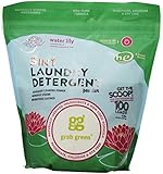 Grab Green Natural 3-in-1 Laundry Detergent Powder, Water Lily, 100 Loads