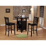 two 30H Dark Jasper Bar Chairs By Acme Furniture by ACME