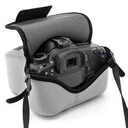 USA Gear DuraNeoprene dSLR FlexArmor for Nikon, Canon EOS, and Sony Alpha Digital SLR Cameras