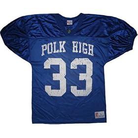 Married with Children Al Bundy President High 33 Distressed Blue Football milker Costume