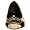 BCBGMAXAZRIA Women's Emlyn Pointed Toe Flat,Black/Natural,8 M