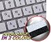 APPLE ENGLISH (UPPER AND LOWER LETTERS) NON-TRANSPARENT KEYBOARD STICKERS ON WHITE BACKGROUND