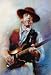 Stevie Ray Vaughan (Singing w/ Guitar) Music Poster Print - 11
