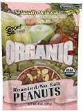 Review Good Sense  / Good Sense Roasted Peanuts, Unsalted, Organic, 8 ounce Bags (Pack of 12)