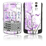 Violet Tranquility Design Protective Skin Decal Sticker for Blackberry Curve 8330 Cell Phones