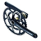 FSA Gossamer MegaExo S10 170mm 39-53 Crankset w/ BB Black