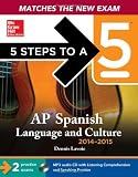 Product 0071803688 - Product title 5 Steps to a 5 AP Spanish Language and Culture with MP3 Disk, 2014-2015 Edition (5 Steps to a 5 on the Advanced Placement Examinations Series)