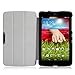 MoKo LG G Pad 7.0 Case - Ultra Slim Smart-shell Stand Case for LG G Pad V400 / V410 (LTE) / VK410 / UK410 / LK430 (G Pad F7.0) 7-Inch Android Tablet, RED (With Smart Cover Auto Wake / Sleep)
