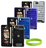 CrazyOnDigital Accessories 4 Silicon Skin Cases Protector for New Motorola  ....