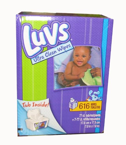 Luvs Ultra Clean Wipes - 616 ct.