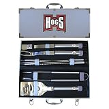 Arkansas Razorbacks 8pc. BBQ Set w/Case - NCAA College Athletics - Fan Shop Sports Team Merchandise