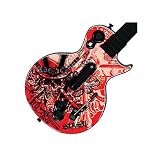 Guitar Hero 3 Controller Skin - Slash Red & Tan
