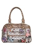 Ed Hardy - Wild Flower Handbag - Silver