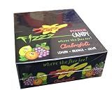 Zotz Fizz Power Candy Lemon, Orange, and Grape flavors