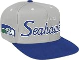 Mitchell & Ness Seattle Seahawks 2 Tone Script Snapback Hat Adjustable