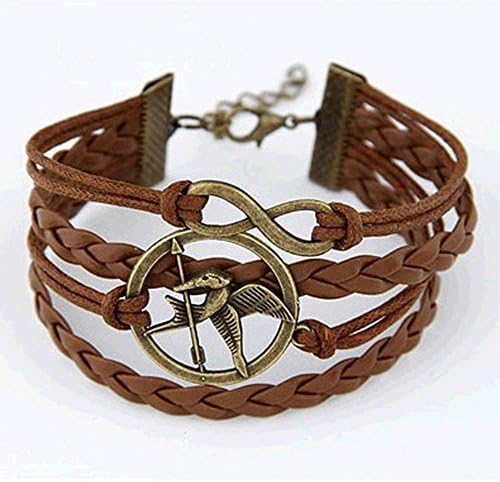 WeeklyShare Hunger Games Mockingjay retro punk style Bracelet