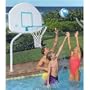 Dunnrite DeckSplash Swimming Pool Basketball Hoop with Brass Anchors