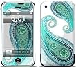 Azure Design Protective Skin Decal Cover Faceplate for Apple iPhone (2G)