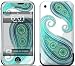 Azure Design Protective Skin Decal Cover Faceplate for Apple iPhone