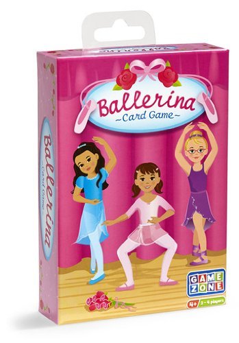Ballerina Card Game and Memory Match Educational Learning Game