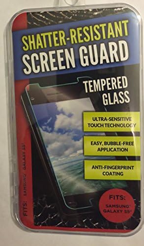 Shatter resistant screen guard Samsung galaxy S5