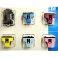 6-Pk (Full Set) NEW GENUINE HP 02 Vivera Ink Cartridges for most of the PhotoSmart Models