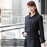 【B-GALLERY】濃紺ステンカラージャケットアンサンブル(160411325)[お受験スーツ 学校訪問 面接 学校行事 カラーフォーマル スーツ ママ 七五三 入学式 入園式 卒業式 卒園式 マザー]