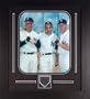 Mickey Mantle, Yogi Berra and Roger Maris New York Yankees - Pose - Framed 8x10 Photograph with Team Medallion