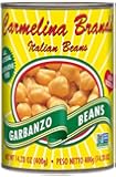 Carmelina Brands Italian Ceci Garbanzos, 14.28 Ounce (Pack of 12)