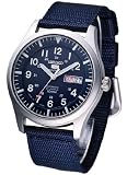SEIKO 5 セイコーファイブ スポーツ 自動巻き メンズ 腕時計 100ｍ防水 ミリタリー 日本製 SNZG11J1 海外モデル [逆輸入]の画像