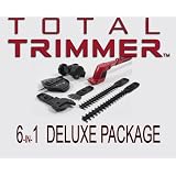 Total Trimmer 6 in 1 18-Volt Deluxe Package/Light Weight/Cordless/Easy to Use/Brach Cutter/Grass Trimmer/Hedge Trimmer/Weed Wacker/Grass Shears