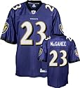 Willis McGahee Youth Jersey: Reebok Purple Replica #23 Baltimore Ravens Jersey
