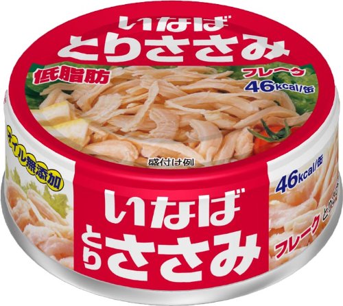 いなば とりささみフレーク低脂肪 80g×24個