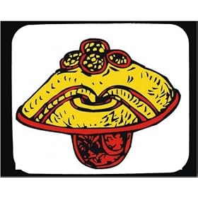 Mouse Pad with jewelry, art, gold, Europe, Norway, ornament