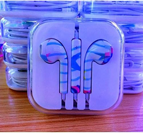 Crazy Panda New Design Factory Price Cool Painting Earbuds with Mic and Volume Control for Iphone Ipad Ipod Nano Kindle Stereo Quality Headphones (magic winds)