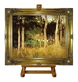Cottage in Normandy - Morisot Large Framed Art Print on Canvas