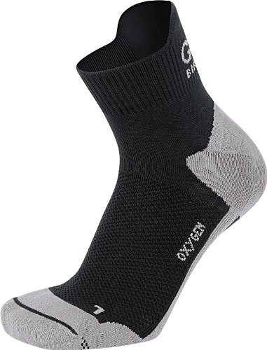 GORE BIKE WEAR Damen Socken Oxygen, black/silver grey, 40-42, FPOXYG998008