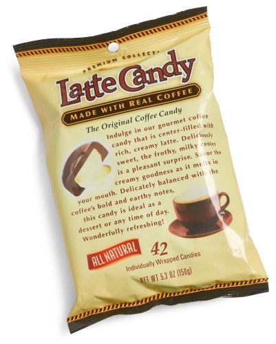 Bali's Best Latte Candy, 5.3-Ounce Bags (Pack of 24) by Bali's Best