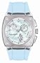 TechnoMarine Women's KRA11 Kra Blue Mother-of-Pearl Rubber Strap Watch