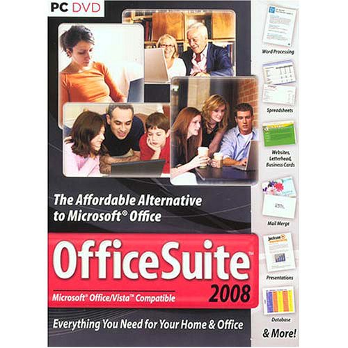 Software: Office Suite 2008 for PC