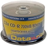 Datawrite LightScribe CD-R - 52x 700Mb (50 Tub)