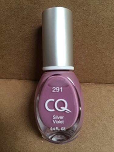 CQ BY SCHERER NAIL POLISH #291 SILVER VIOLET