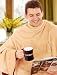 Venture Heated Clothing Huggie Buddie Robe with Sleeve and Timer is believably soft and cozy. Perfect for lounging around your home as you flip through a magazine or reach for the TV remote.